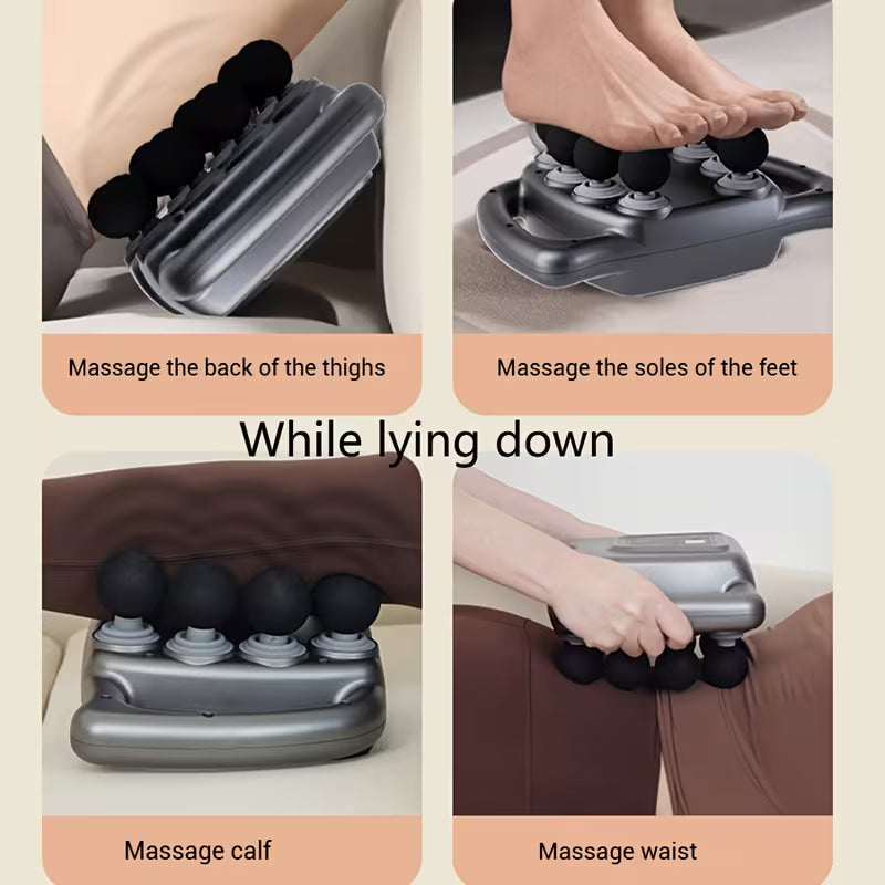 6-Head Electric Body Massager Machine – Multi-Point Deep Tissue Relaxation