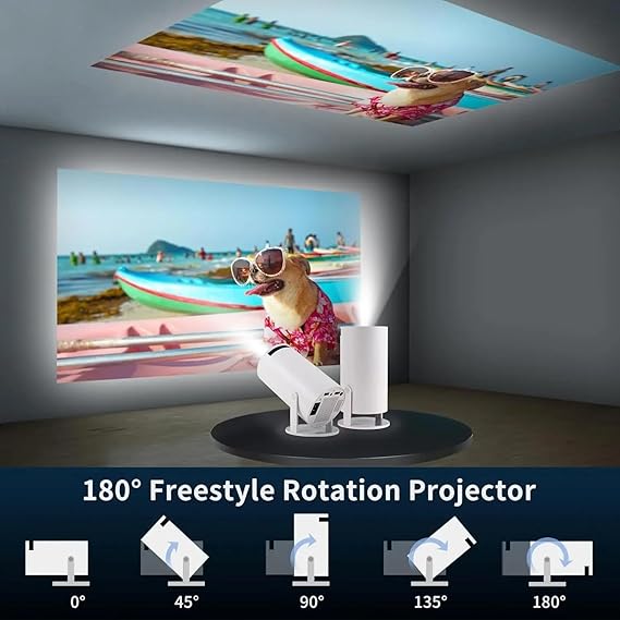 Wireless Game Projector 2-in-1 with Professional Chip